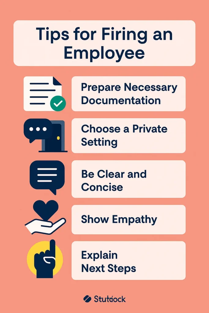 How to Let Someone Go at Work Without Creating Conflict