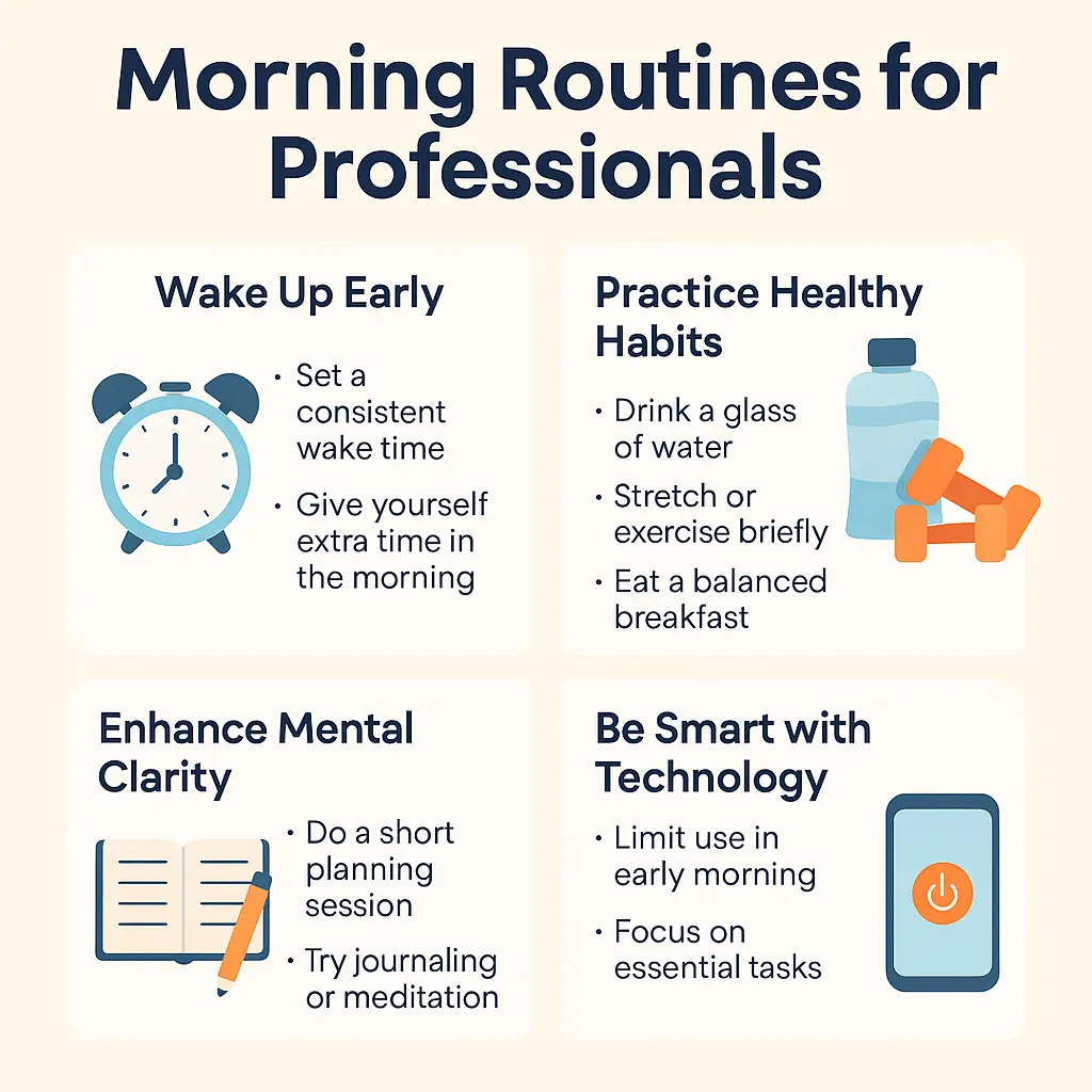Examples of Healthy Morning Routines from Successful People