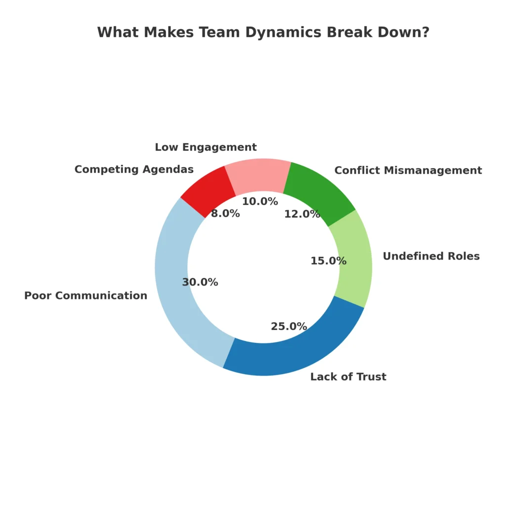 Group Dynamics Examples in Different Settings