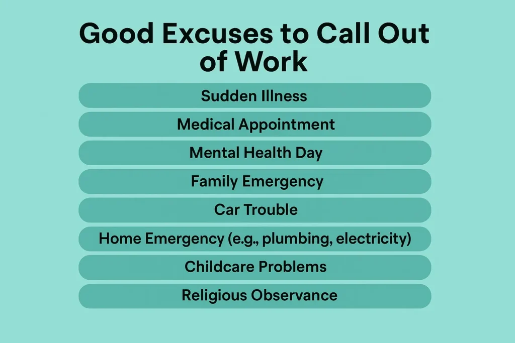 What Makes a “Good” Excuse for Missing Work