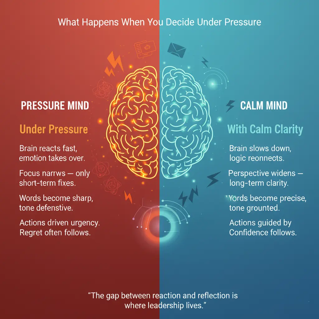 Calm vs. Pressure – The Decision Gap